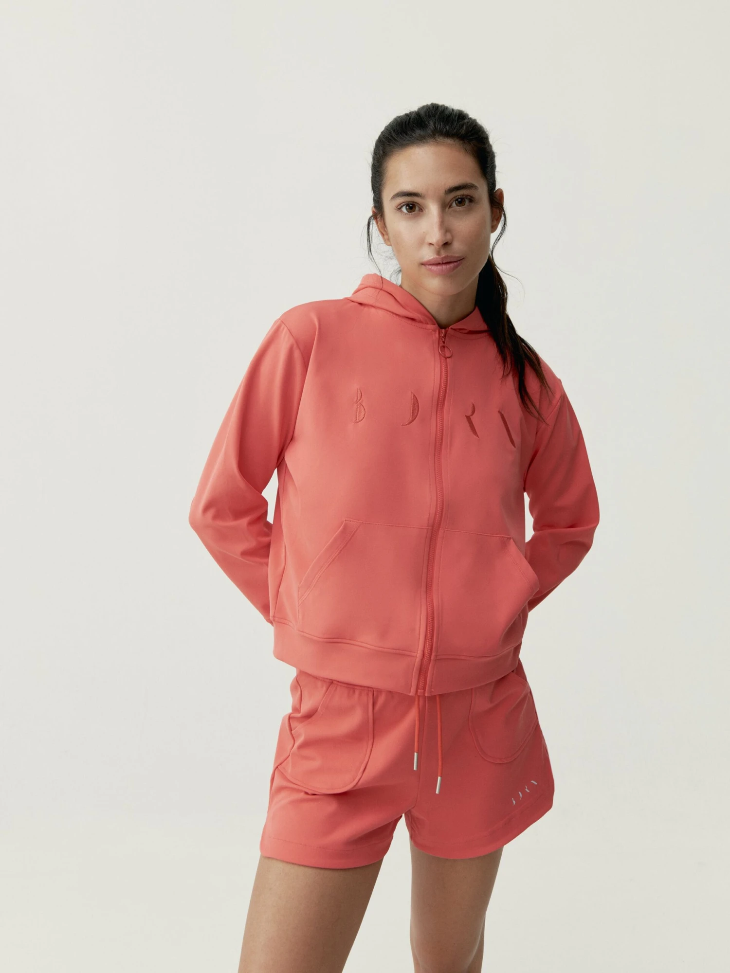 Born Living Yoga Jacket Abbie Coral Bright - Imagen 4