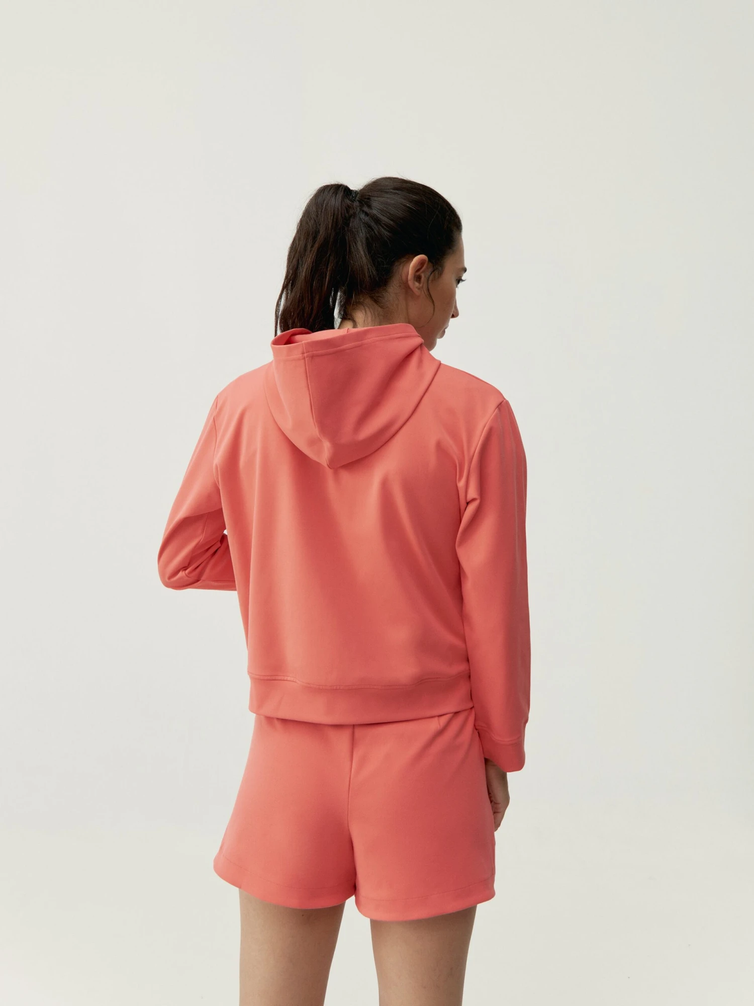 Born Living Yoga Jacket Abbie Coral Bright