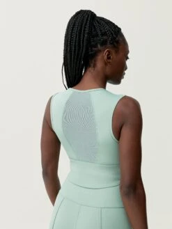 Born Living Yoga Top Alisha Old Green