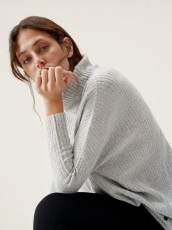 Born Living Yoga Jersey Alma Grey Melange Light