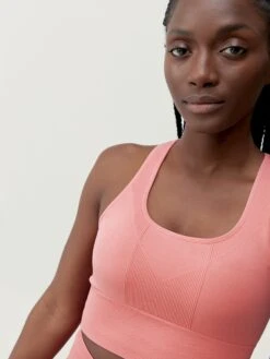 Born Living Yoga Top Ambra Pink Peach