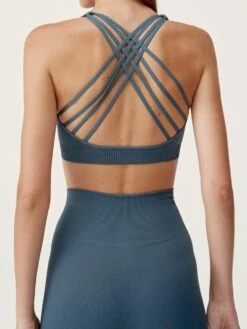 Born Living Yoga Top Apamala Stormy Grey