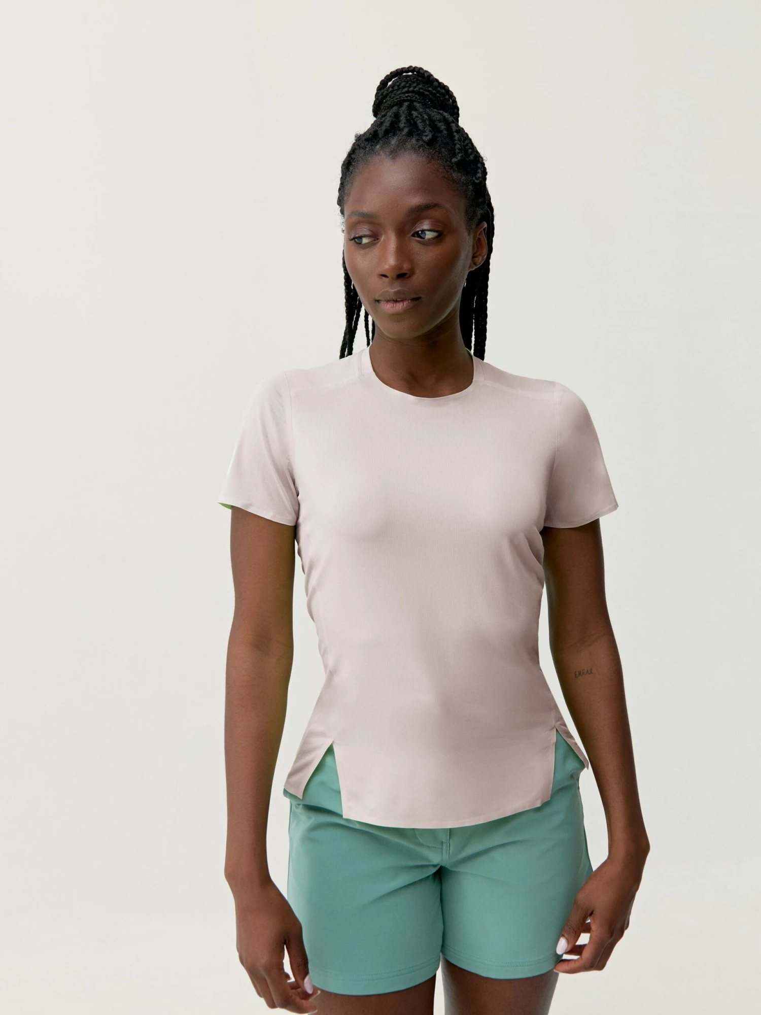 Born Living Yoga Shirt Atazar Pink Soft - Imagen 2