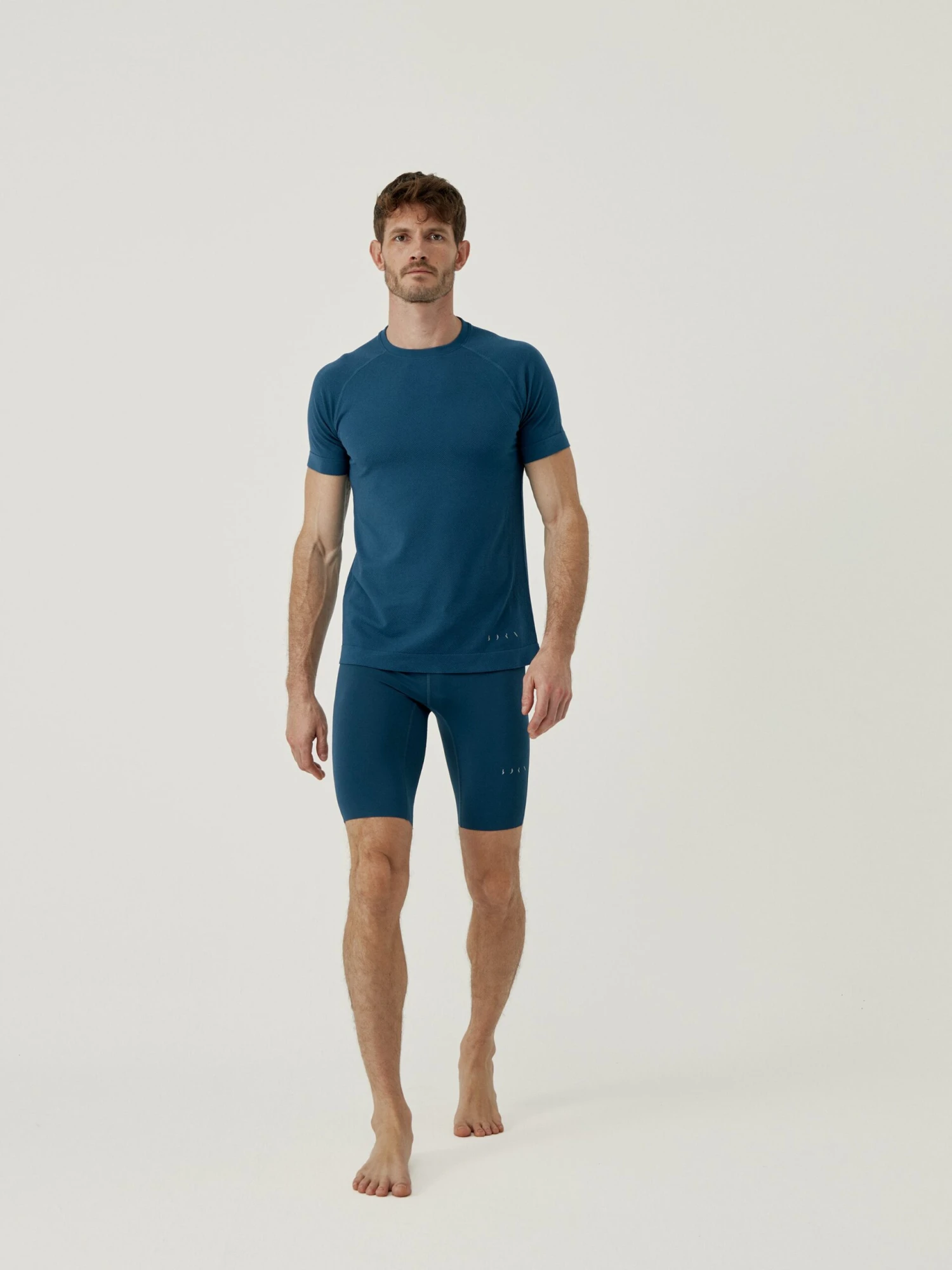 Born Living Yoga Short Bay Sea Blue - Imagen 4