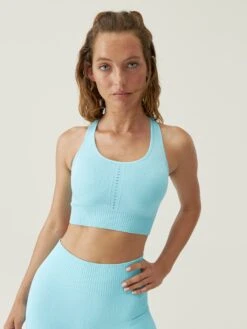Born Living Yoga Top Rival Sky Blue