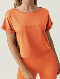 Born Living Yoga Shirt Absolute Tangerine