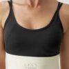 Born Living Yoga Top Tay Ivory/Black