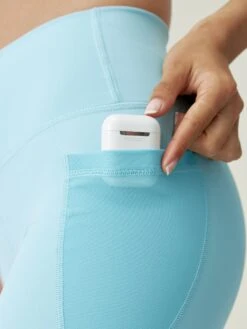 Born Living Yoga Short Raw Sky Blue