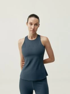 Born Living Yoga Shirt Despertar Blue Ebony/Land