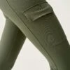 Born Living Yoga Legging Cargo Dark Olive