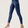 Born Living Yoga Legging Cargo Sailor Blue