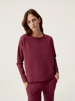 Born Living Yoga Sweatshirt Daba Bordeaux