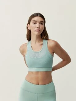 Born Living Yoga Top Daya Old Green