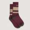 Born Living Yoga Eume Socks Dark Cherry