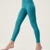 Born Living Yoga Legging Fiorella Green Ocean & Atlantic