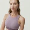 Born Living Yoga Top Fiorella Light Orchid/Amatista