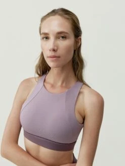 Born Living Yoga Top Fiorella Light Orchid/Amatista
