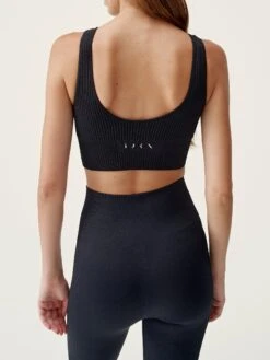Born Living Yoga Top Flow Black