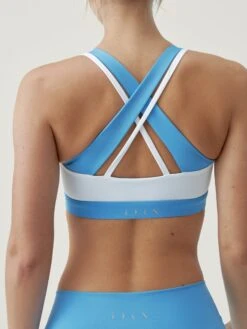 Born Living Yoga Top Hanae Mykonos/White