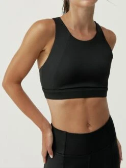 Born Living Yoga Top Indi Black