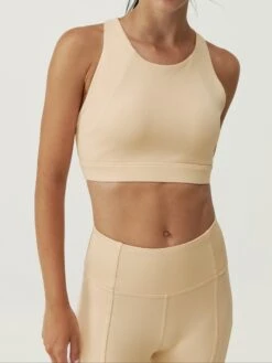 Born Living Yoga Top Indi Tapioca