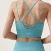 Born Living Yoga Top India Bristol Blue