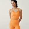 Born Living Yoga Top Isolda Papaya