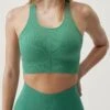 Born Living Yoga Top Kalindi Green Foliage