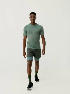 Born Living Yoga Short Kuban Deep Kaki/Oregano