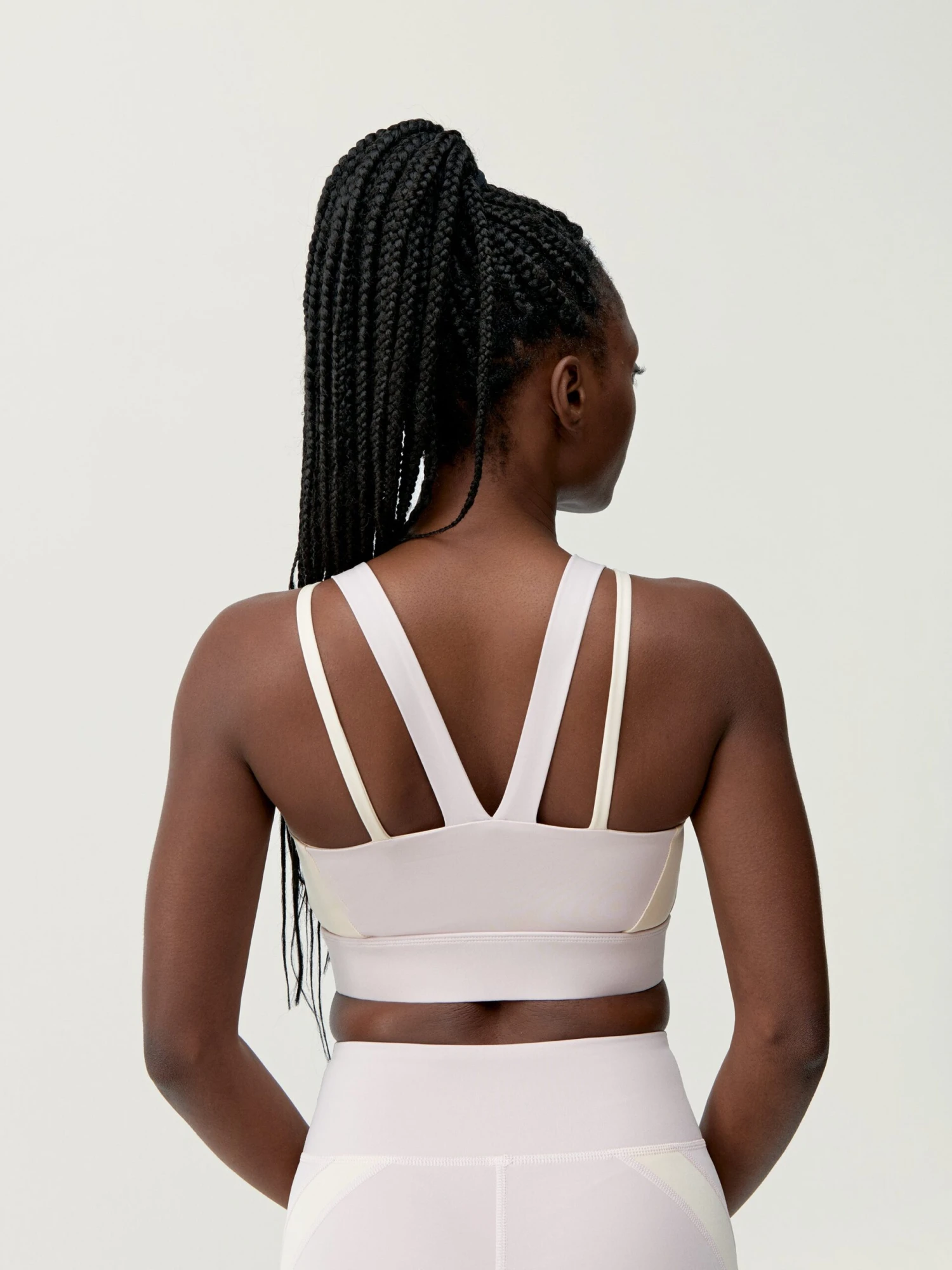 Born Living Yoga Top Latika Pink Soft/Tapioca Soft - Imagen 2