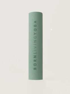 Born Living Yoga Mat Mat Wave-6Mm Old Green