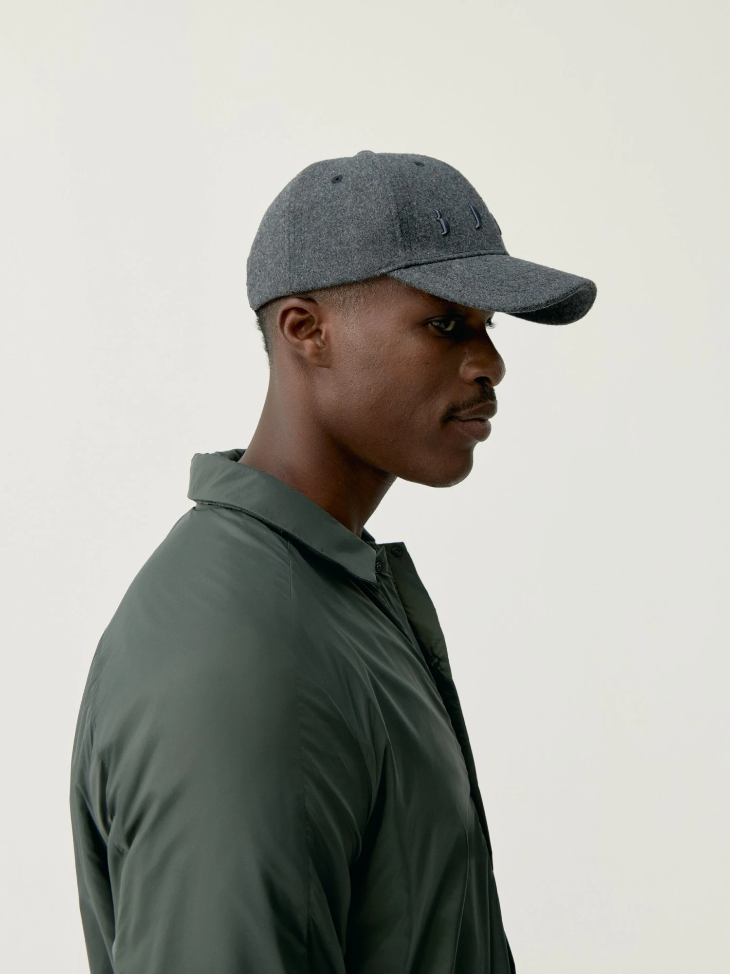 Born Living Yoga Cap Merin Grey Melange - Imagen 4