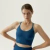 Born Living Yoga Top Nadia Blue Neptune
