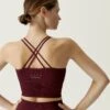 Born Living Yoga Top Nadia Burgundy Cilene