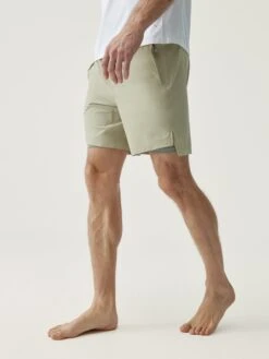 Born Living Yoga Short Natron River Stone/Rock