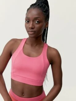 Born Living Yoga Top Navani Coral Bright/Fuxia Bright