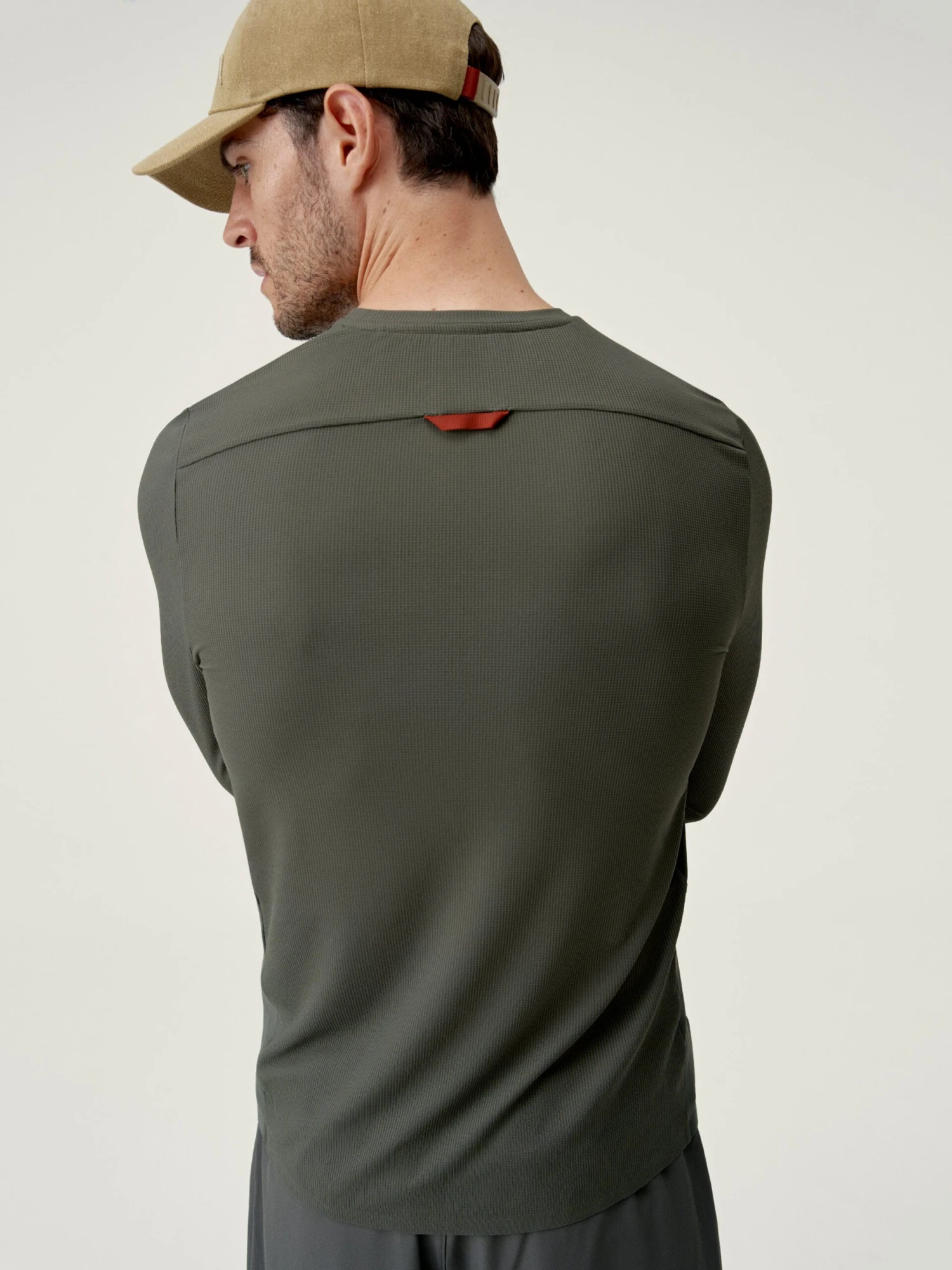 Born Living Yoga T-Shirt Nekong Deep Kaki - Imagen 2