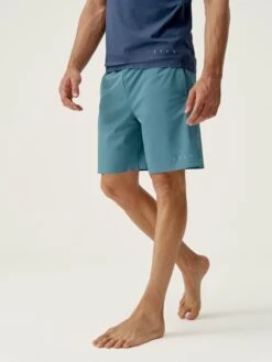 Born Living Yoga Short Orinoco Eucalyptus Leaf