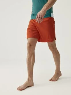 Born Living Yoga Short Orinoco Rust Orange