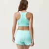 Born Living Yoga Top Padma Soft Blue