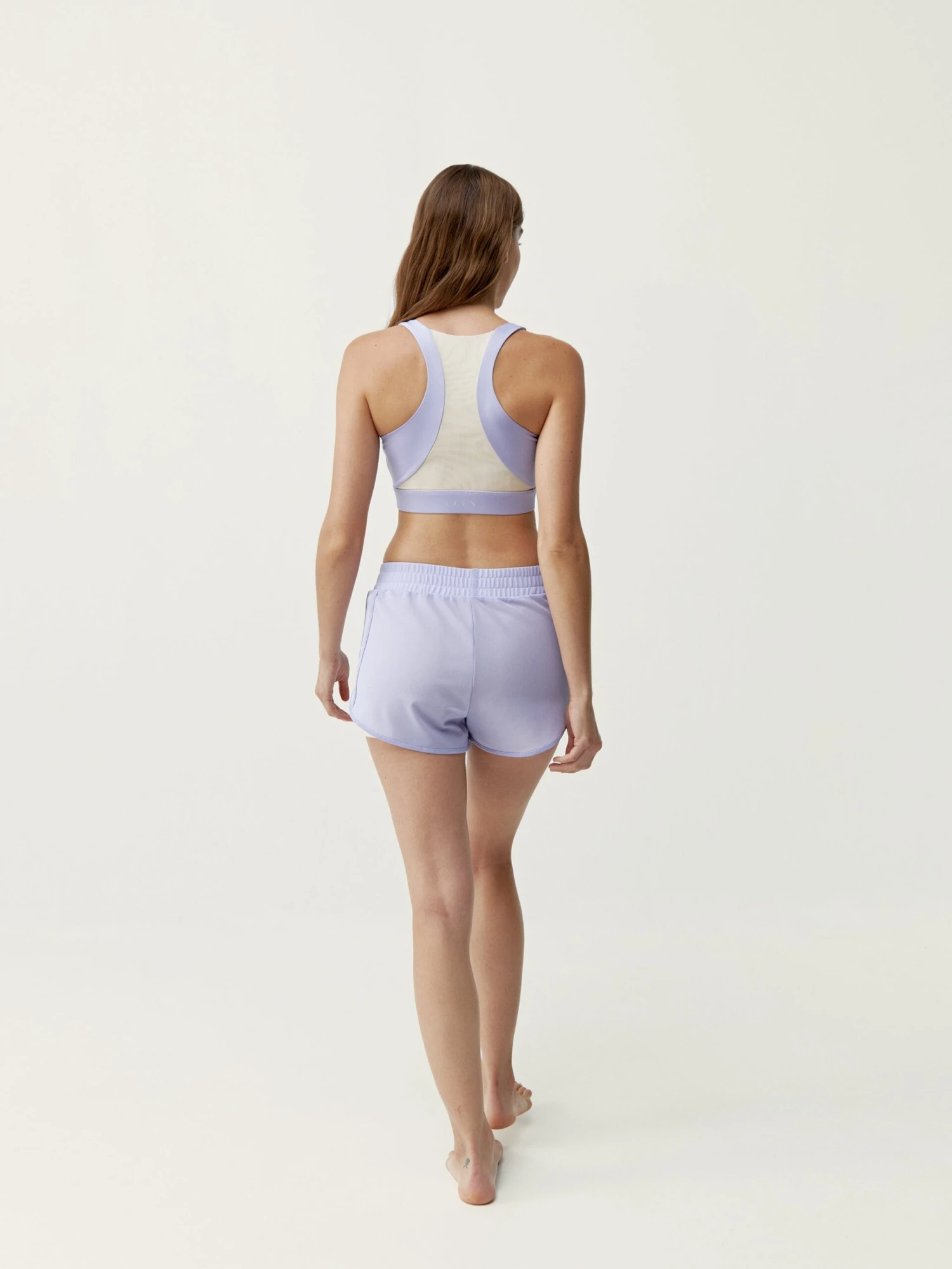 Born Living Yoga Short Padma 2.0 Lavanda Bright/Tapioca Soft - Imagen 4
