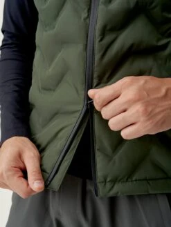 Born Living Yoga Vest Sepik Deep Kaki