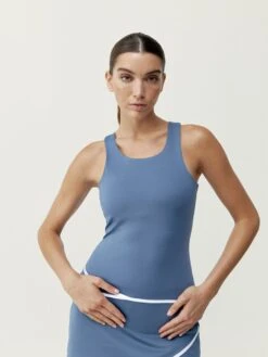 Born Living Yoga Shirt Smash Bluestone/White