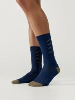 Born Living Yoga Tech Socks Sea Blue