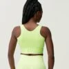 Born Living Yoga Top Urdhva Lime Bright