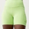 Born Living Yoga Short Volea Lime Bright