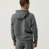 Born Living Yoga Hoodie Waikato Grey Melange