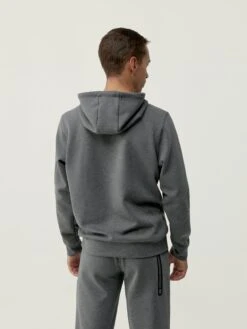 Born Living Yoga Hoodie Waikato Grey Melange