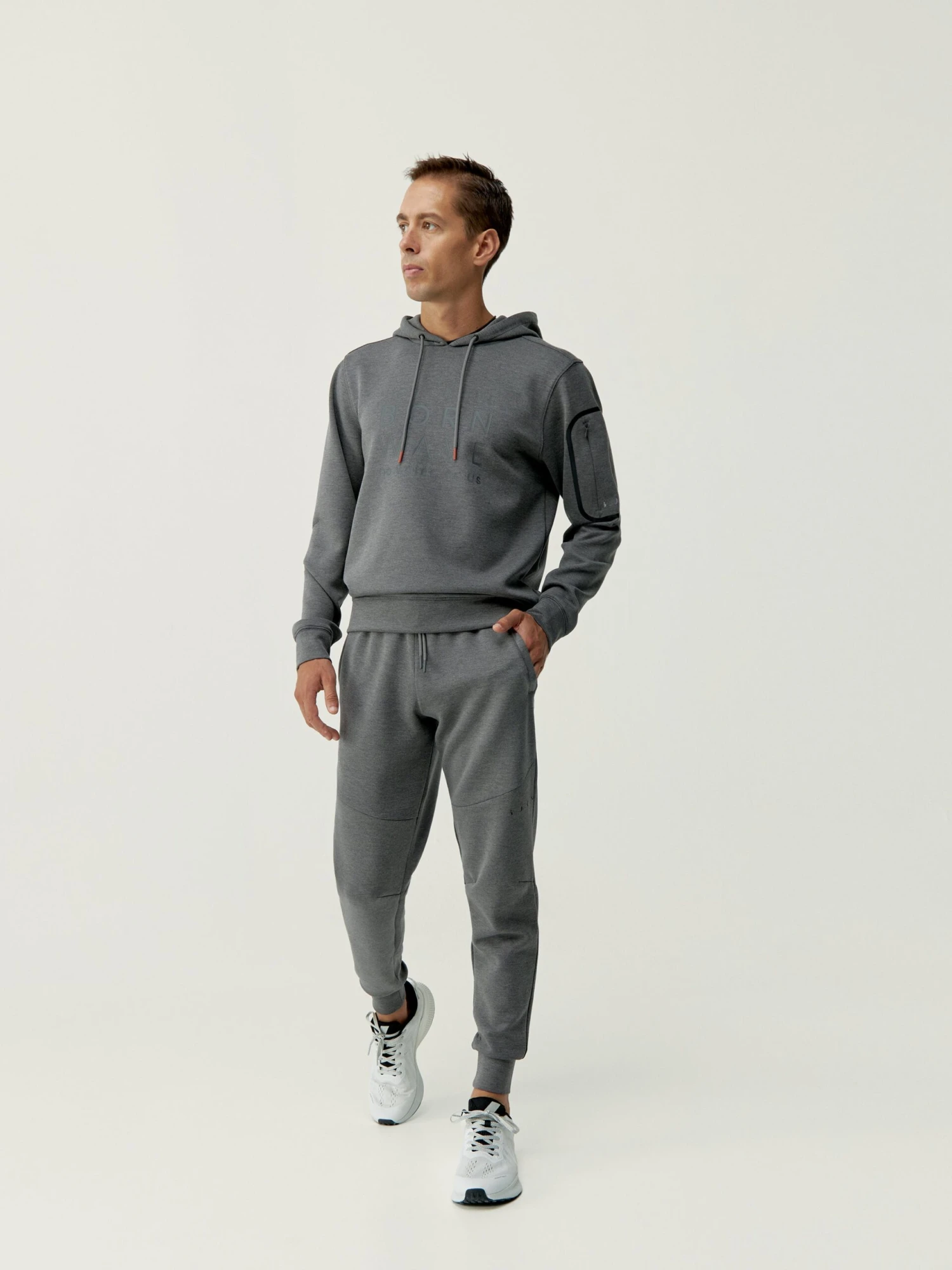 Born Living Yoga Jogger Waikato Grey Melange - Imagen 3