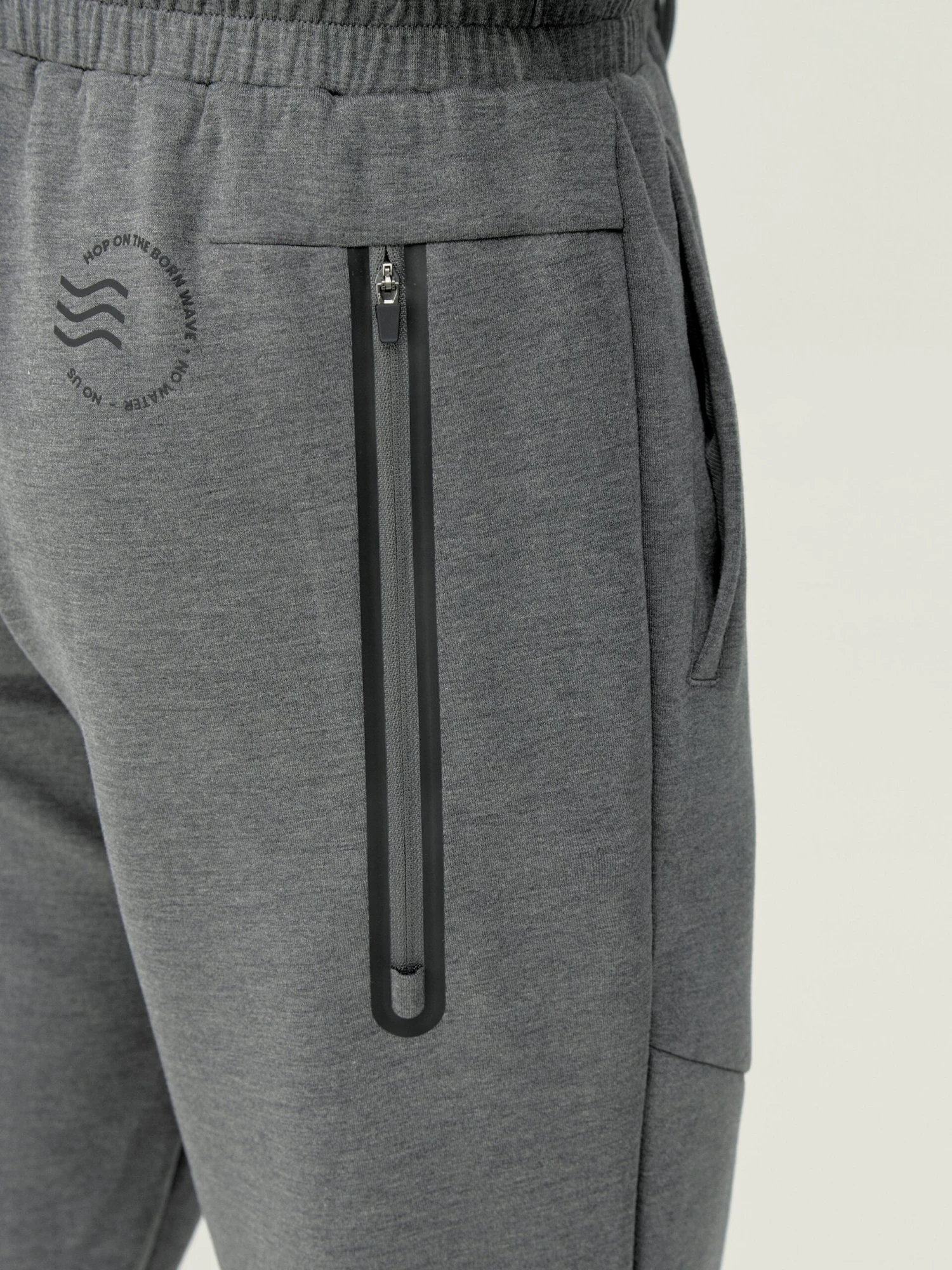 Born Living Yoga Jogger Waikato Grey Melange - Imagen 5